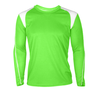 GIRL'S VOLLEYBALL JERSEY - Neon Green, M