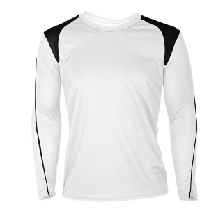 GIRL'S VOLLEYBALL JERSEY - White, M
