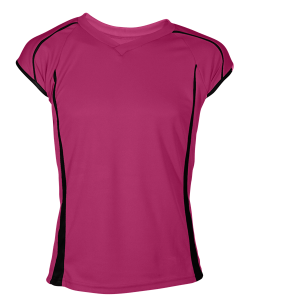 GIRL'S VOLLEYBALL JERSEY - Fuchsia, M
