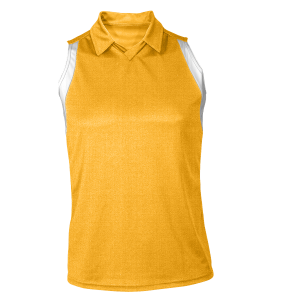 WOMEN'S VOLLEYBALL JERSEY - Gold, M