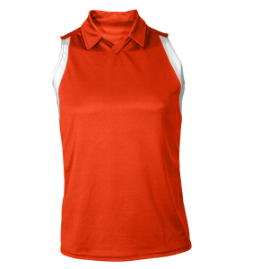 WOMEN'S VOLLEYBALL JERSEY - Orange, M