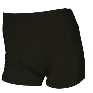 4"  WOMEN'S VOLLEYBALL SHORTS - Black, M