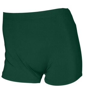4"  WOMEN'S VOLLEYBALL SHORTS - Dark Green, M