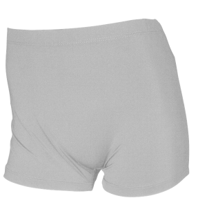 4"  WOMEN'S VOLLEYBALL SHORTS - Silver, M