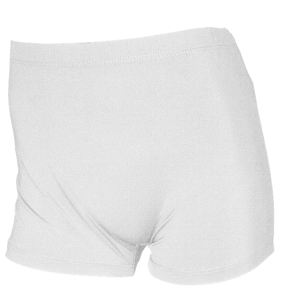 4"  WOMEN'S VOLLEYBALL SHORTS - White, M