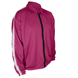 ADULT  WARM UP JACKET - Fuchsia, M