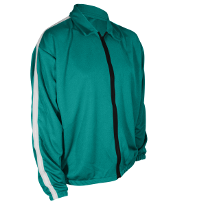 ADULT  WARM UP JACKET - Teal, M