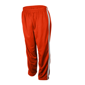 ADULT  WARM UP JACKET - Orange, M