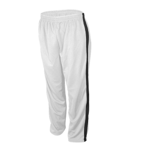 ADULT  WARM UP JACKET - White, M