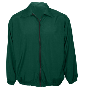 ADULT  WARM UP JACKET - Dark Green, M