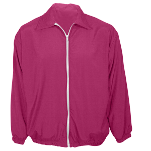 YOUTH WARM UP JACKET - Fuchsia, M