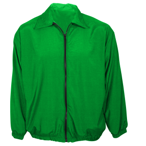 ADULT  WARM UP JACKET - Kelly Green, M