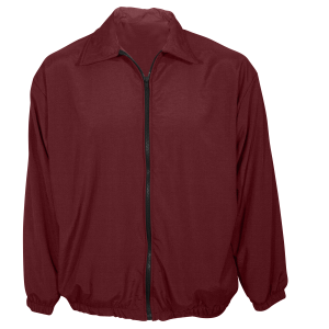 ADULT  WARM UP JACKET - Maroon, M