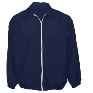 YOUTH WARM UP JACKET - Navy Blue, M