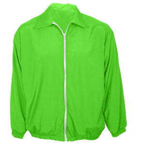 YOUTH WARM UP JACKET - Neon Green, M