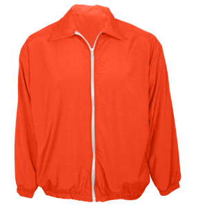 YOUTH WARM UP JACKET - Orange, M