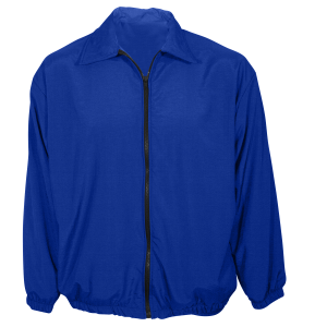 ADULT  WARM UP JACKET - Royal Blue, M