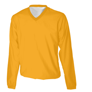 ADULT  PULLOVER JACKET - Gold, M