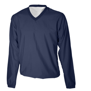 ADULT  PULLOVER JACKET - Navy Blue, M