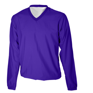 ADULT  PULLOVER JACKET - Purple, M