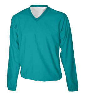 ADULT  PULLOVER JACKET - Teal, M