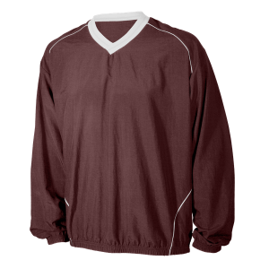 YOUTH PULLOVER JACKET - Brown, M