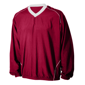 YOUTH PULLOVER JACKET - Cardinal, M