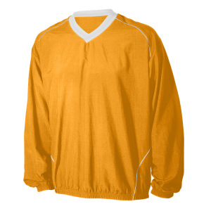 ADULT  PULLOVER JACKET - Gold, M