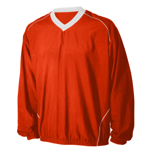 YOUTH PULLOVER JACKET - Orange, M