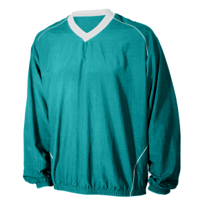 YOUTH PULLOVER JACKET - Teal, M