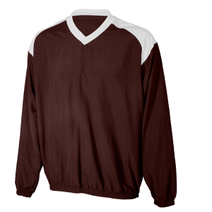 ADULT  PULLOVER JACKET - Brown, M