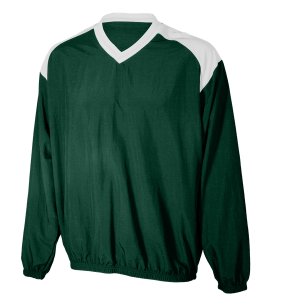 ADULT  PULLOVER JACKET - Dark Green, M