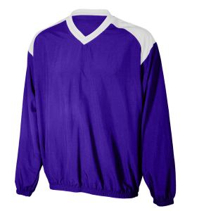 ADULT  PULLOVER JACKET - Purple, M