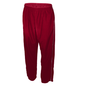 YOUTH WARM UP PANTS - Cardinal, M