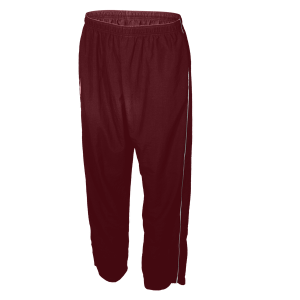 YOUTH WARM UP PANTS - Maroon, M