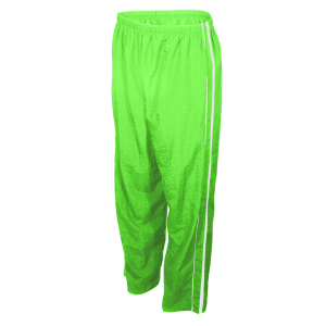 YOUTH WARM UP PANTS - Neon Green, M