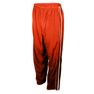 YOUTH WARM UP PANTS - Orange, M