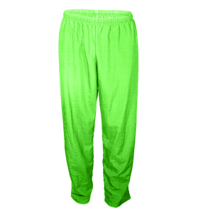 YOUTH WARM UP PANTS - Neon Green, M