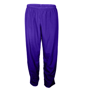 YOUTH WARM UP PANTS - Purple, M