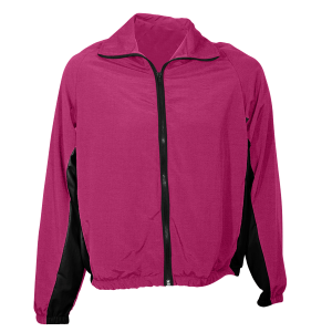 ADULT  WARM UP JACKET - Fuchsia, M