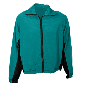ADULT  WARM UP JACKET - Teal, M