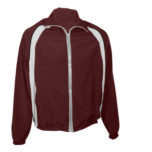 ADULT  WARM UP JACKET - Maroon, M