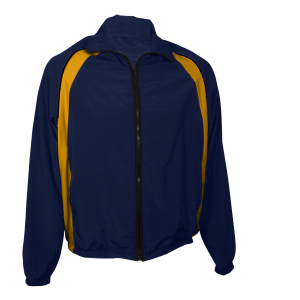 ADULT  WARM UP JACKET - Navy Blue, M