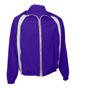 ADULT  WARM UP JACKET - Purple, M