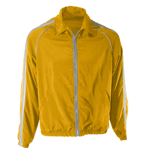 ADULT  WARM UP JACKET - Gold, M