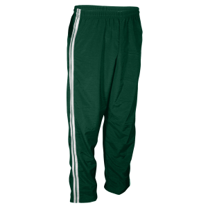 ADULT  WARM UP PANTS - Dark Green, M
