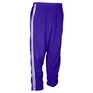 ADULT  WARM UP PANTS - Purple, M
