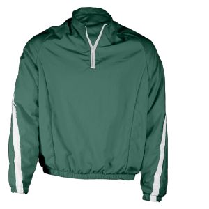 YOUTH WARM UP JACKET - Dark Green, M