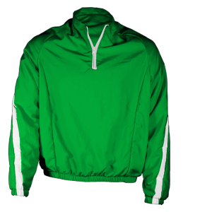 YOUTH WARM UP JACKET - Kelly Green, M