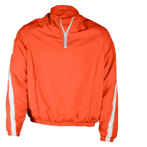 YOUTH WARM UP JACKET - Orange, M